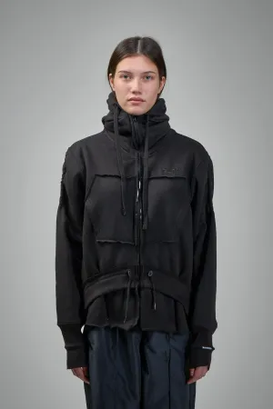 Toggle Zip-up Hoodie