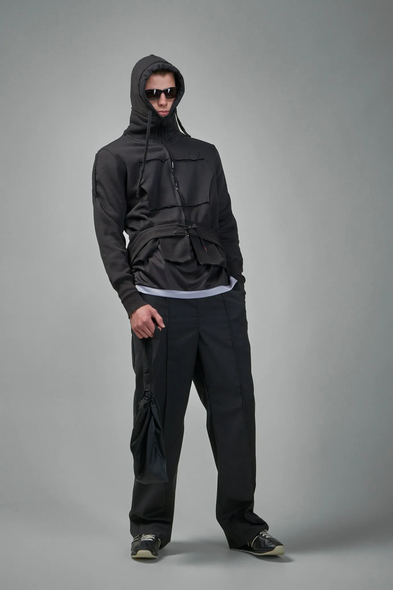 Toggle Zip-up Hoodie