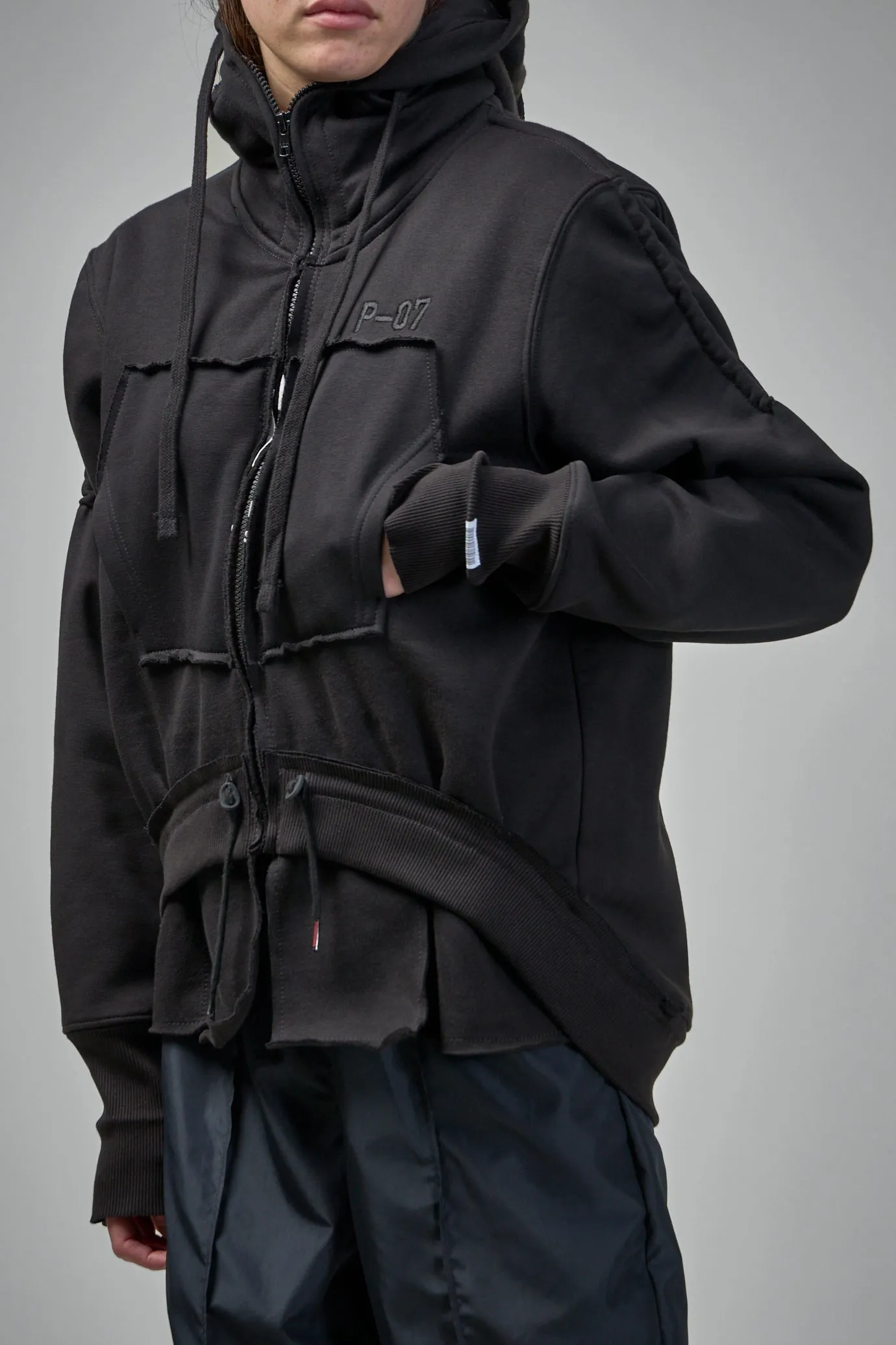 Toggle Zip-up Hoodie