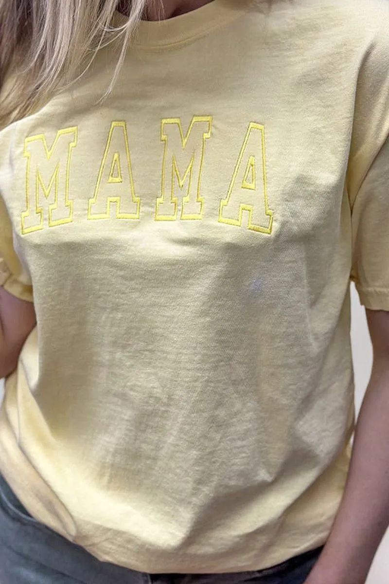 Tone On Tone Mama Comfort Colors Adult Ring-Spun Cotton Tee