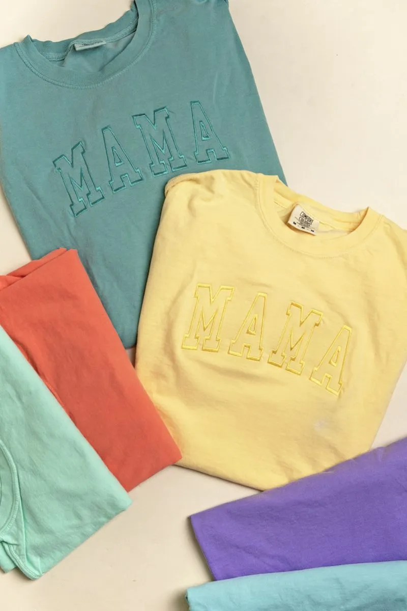 Tone On Tone Mama Comfort Colors Adult Ring-Spun Cotton Tee