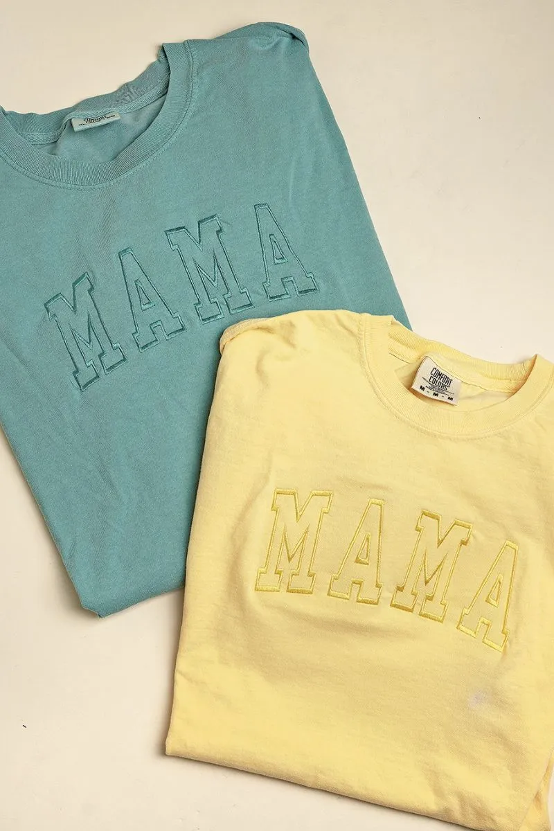 Tone On Tone Mama Comfort Colors Adult Ring-Spun Cotton Tee