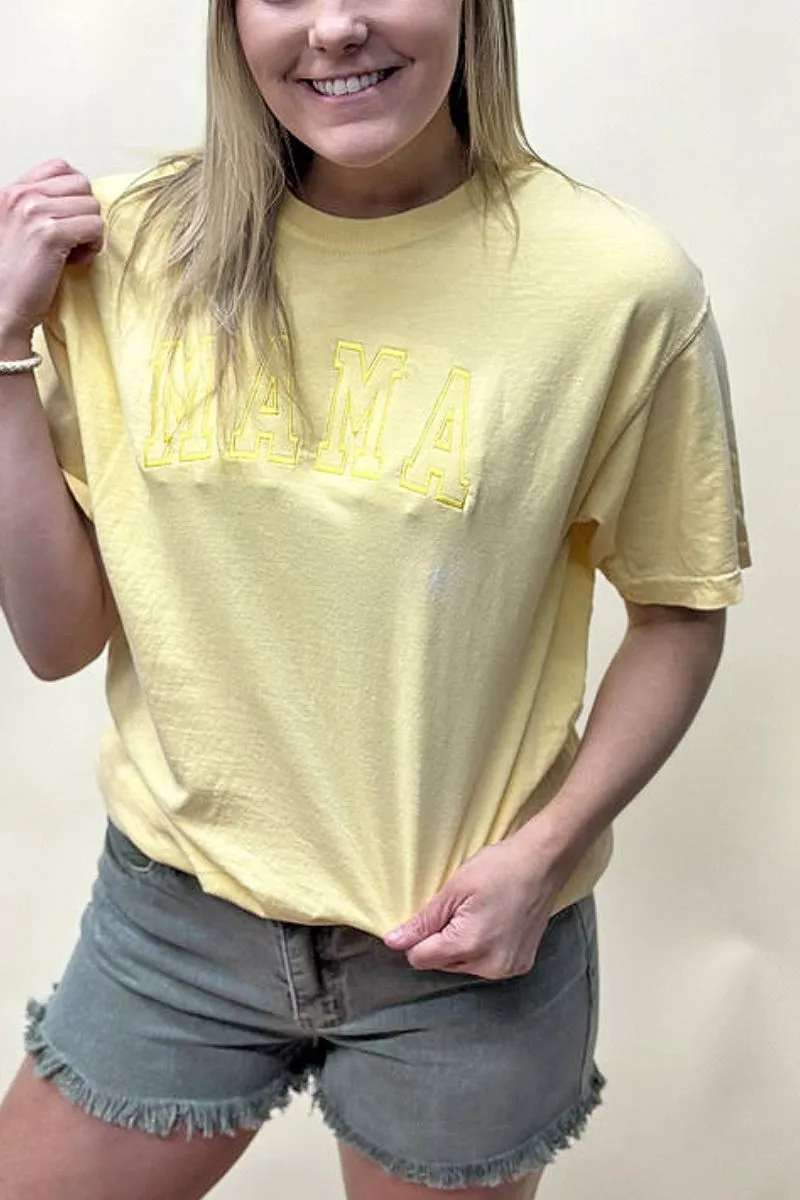 Tone On Tone Mama Comfort Colors Adult Ring-Spun Cotton Tee