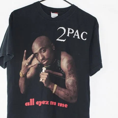 Tupac ''All Eyez On Me'' Vintage Look T-Shirt