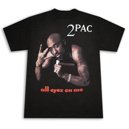 Tupac ''All Eyez On Me'' Vintage Look T-Shirt