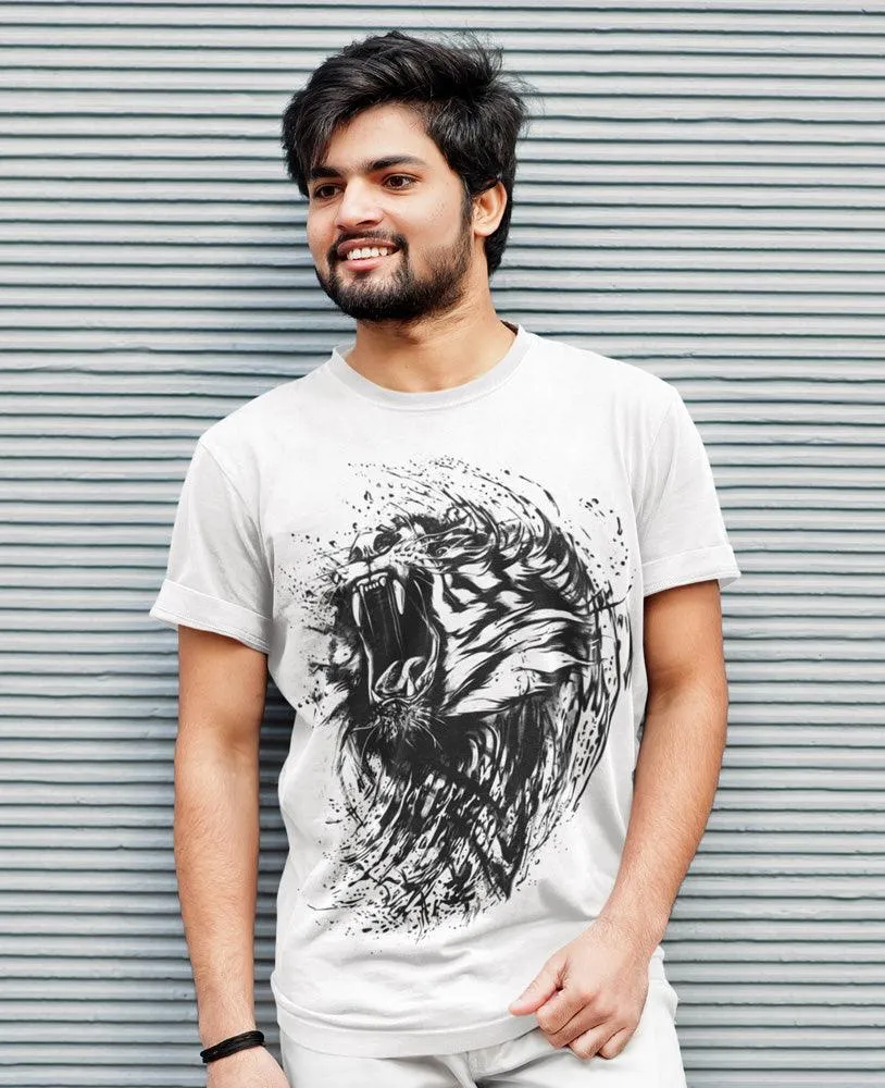 Unisex Oversized Cotton Graphic Printed T-Shirt