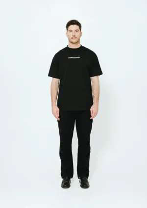 UNNECESSARY Logo Tee Black