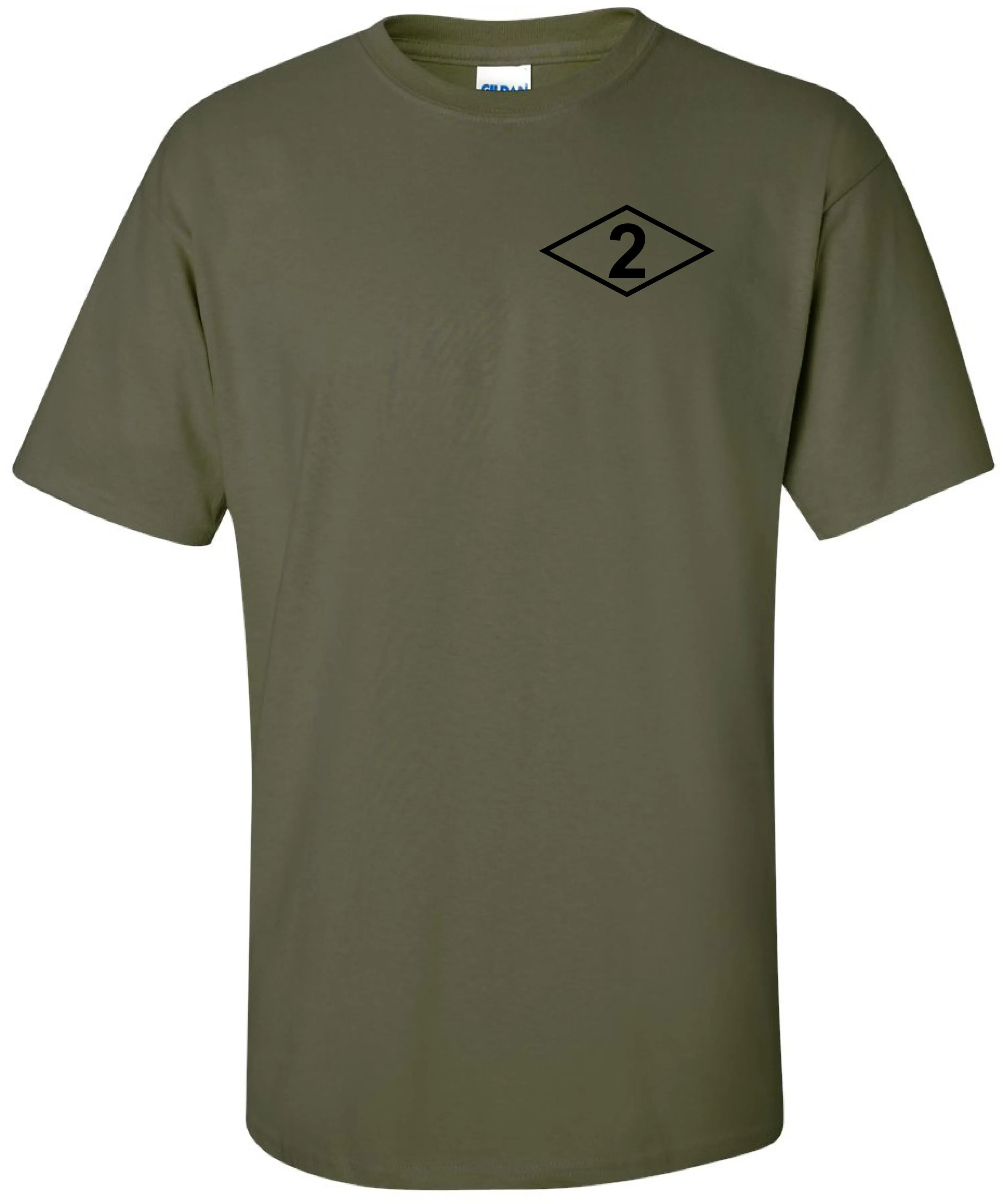 US Army - 2nd Ranger Battalion Diamond T-Shirt