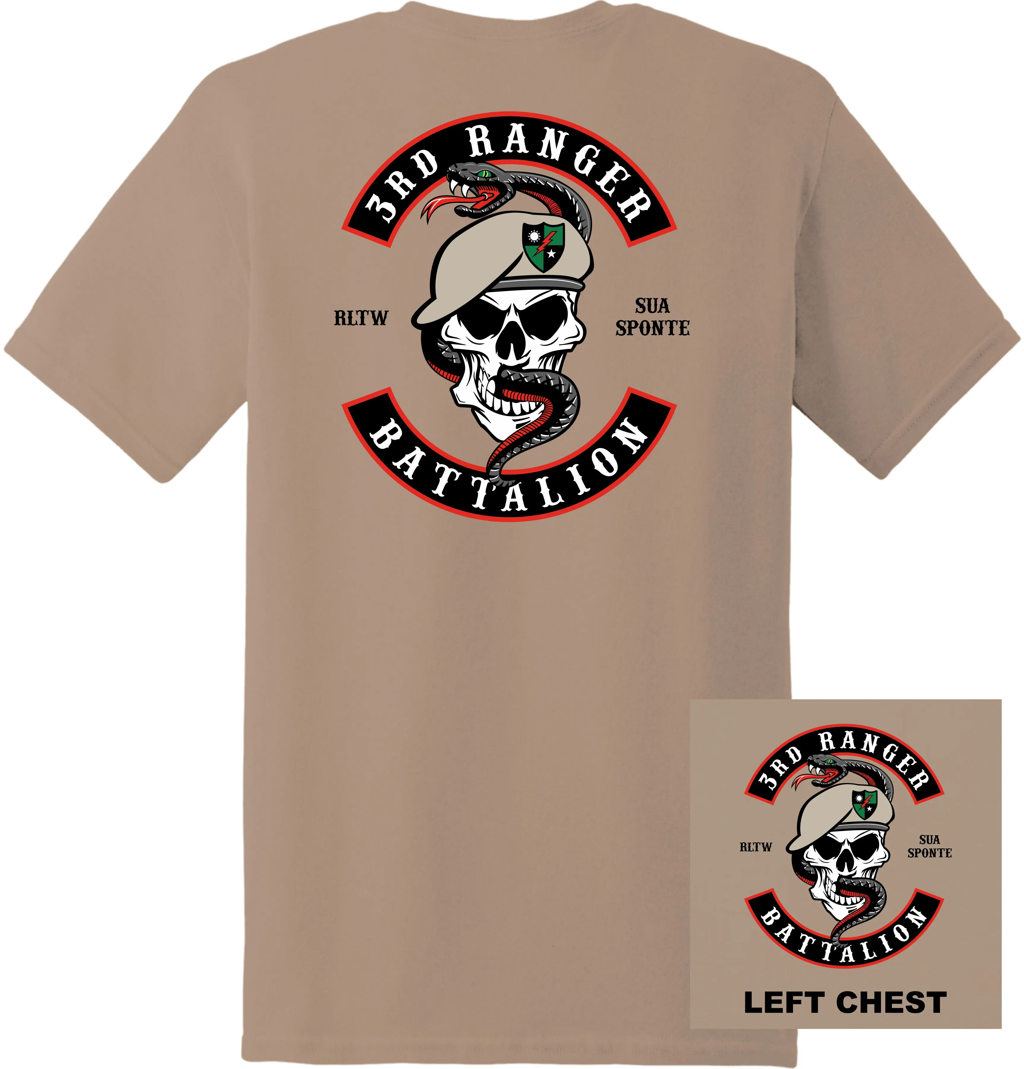 US Army - 3rd Ranger Battalion T-Shirt