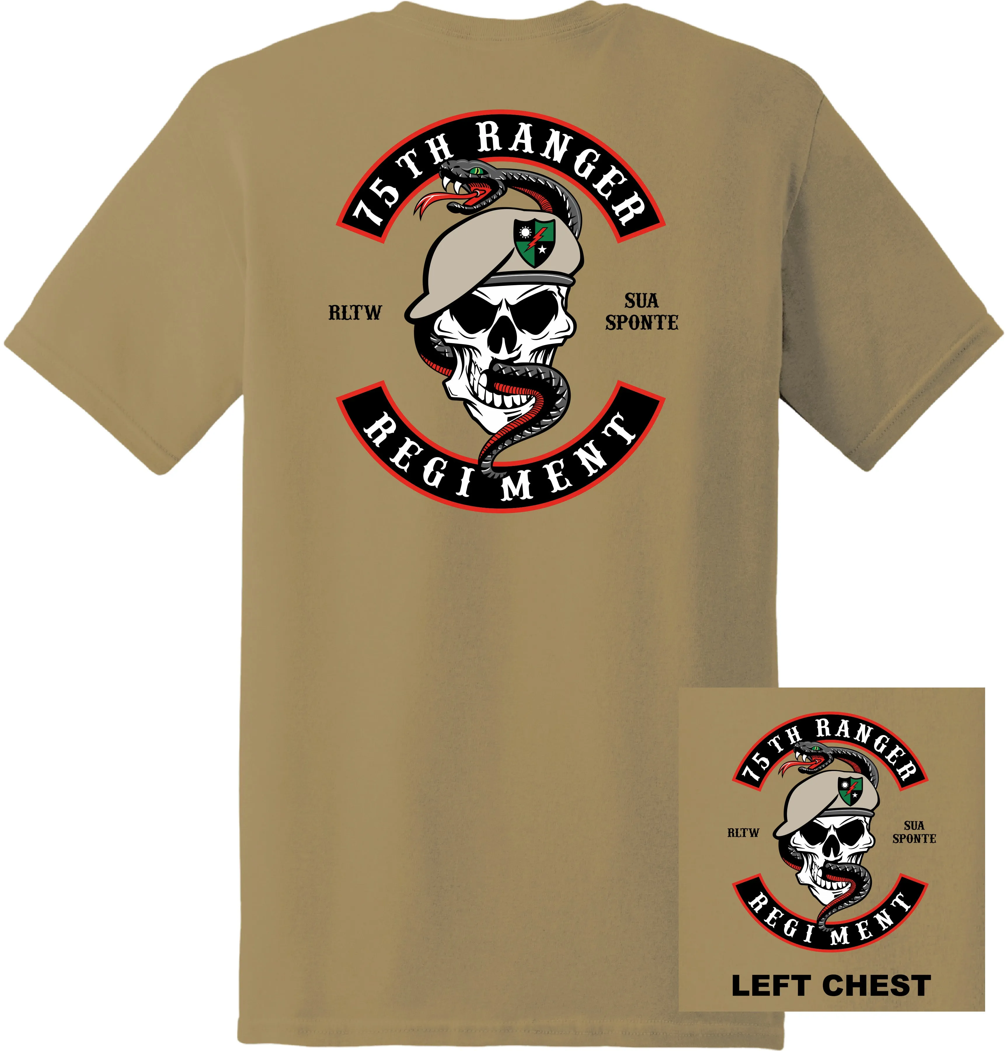 US Army - 75th Ranger Regiment T-Shirt