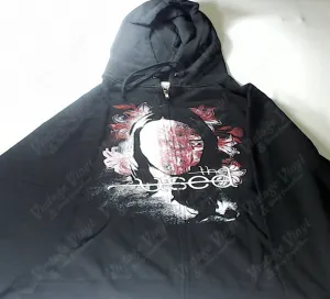 Used, The - Faceless Woman Floral Zip-Up Hoodie
