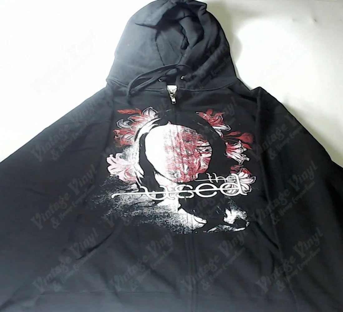 Used, The - Faceless Woman Floral Zip-Up Hoodie