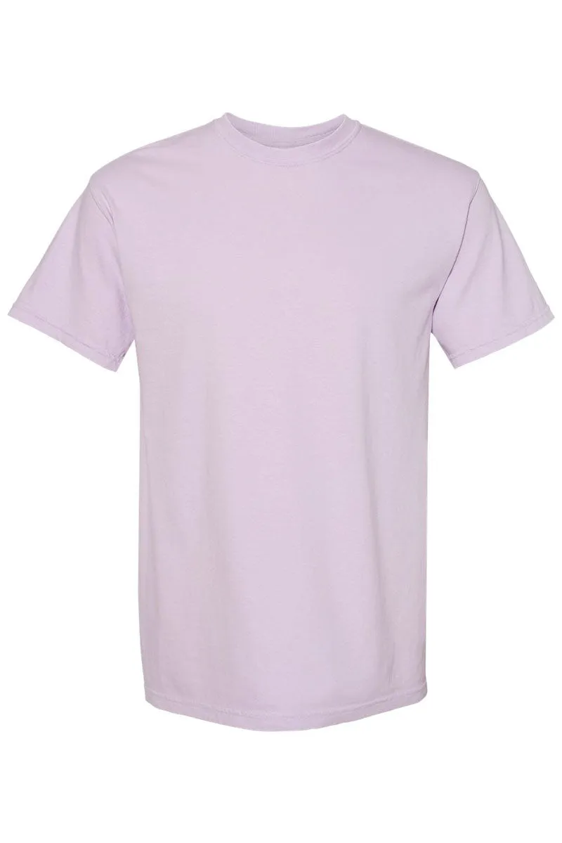 Valentine Leopard 3 Letter Monogram Comfort Colors Adult Ring-Spun Cotton Tee