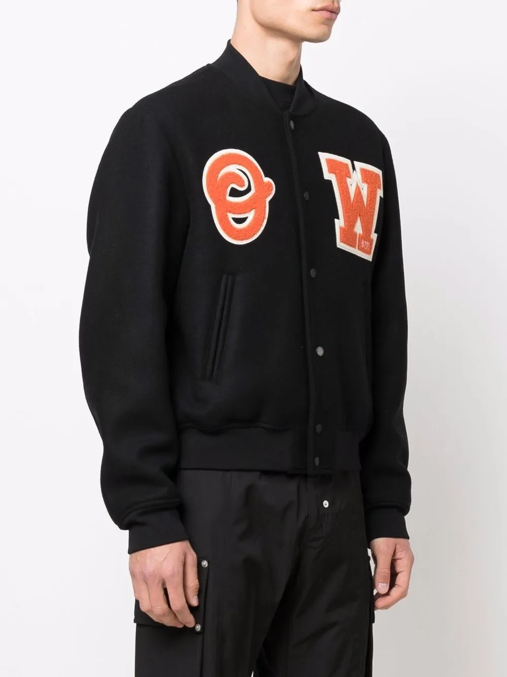 Varsity bomber jacket