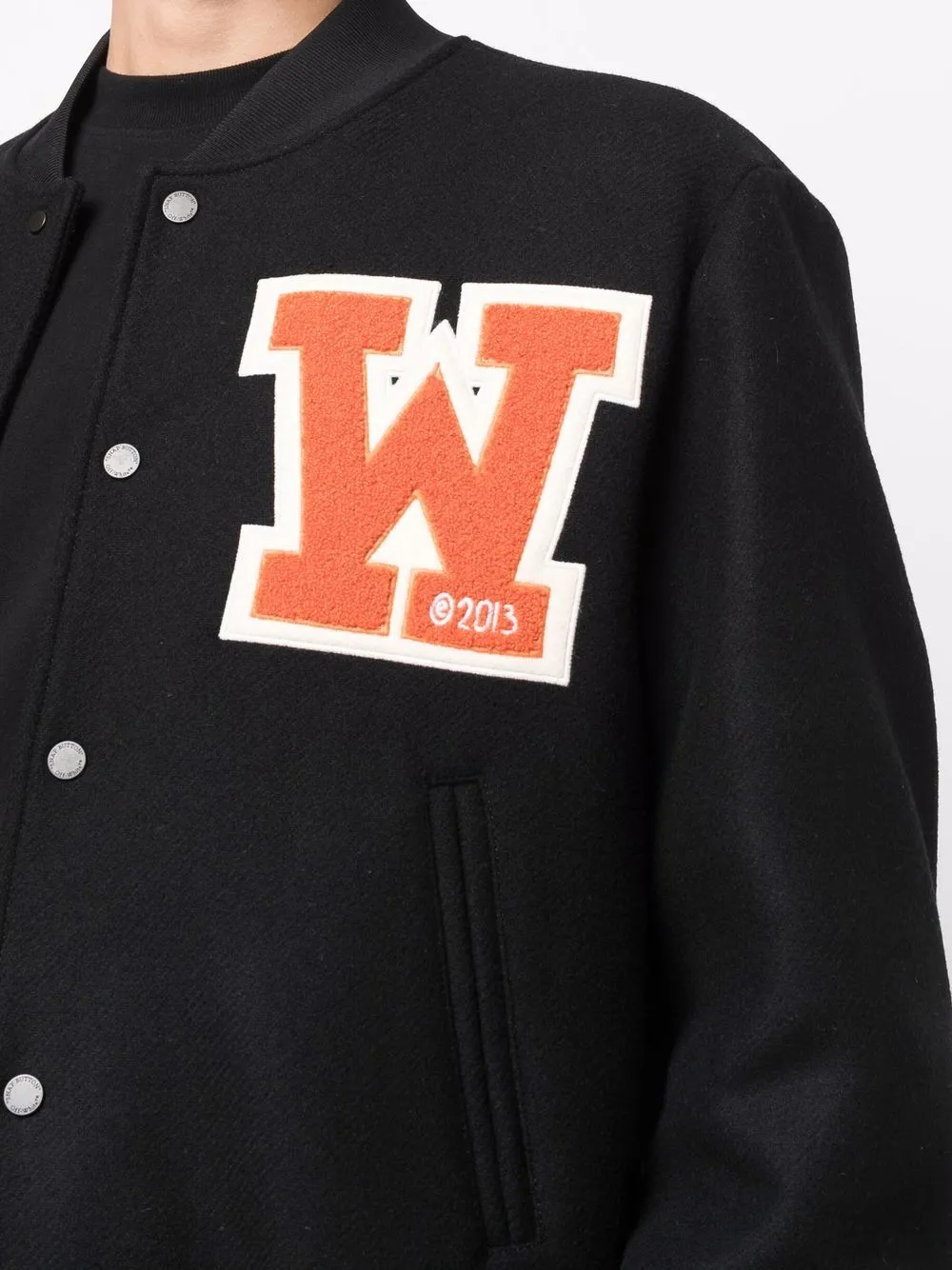 Varsity bomber jacket