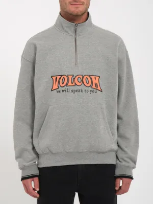 Varsity Sweatshirt - HEATHER GREY