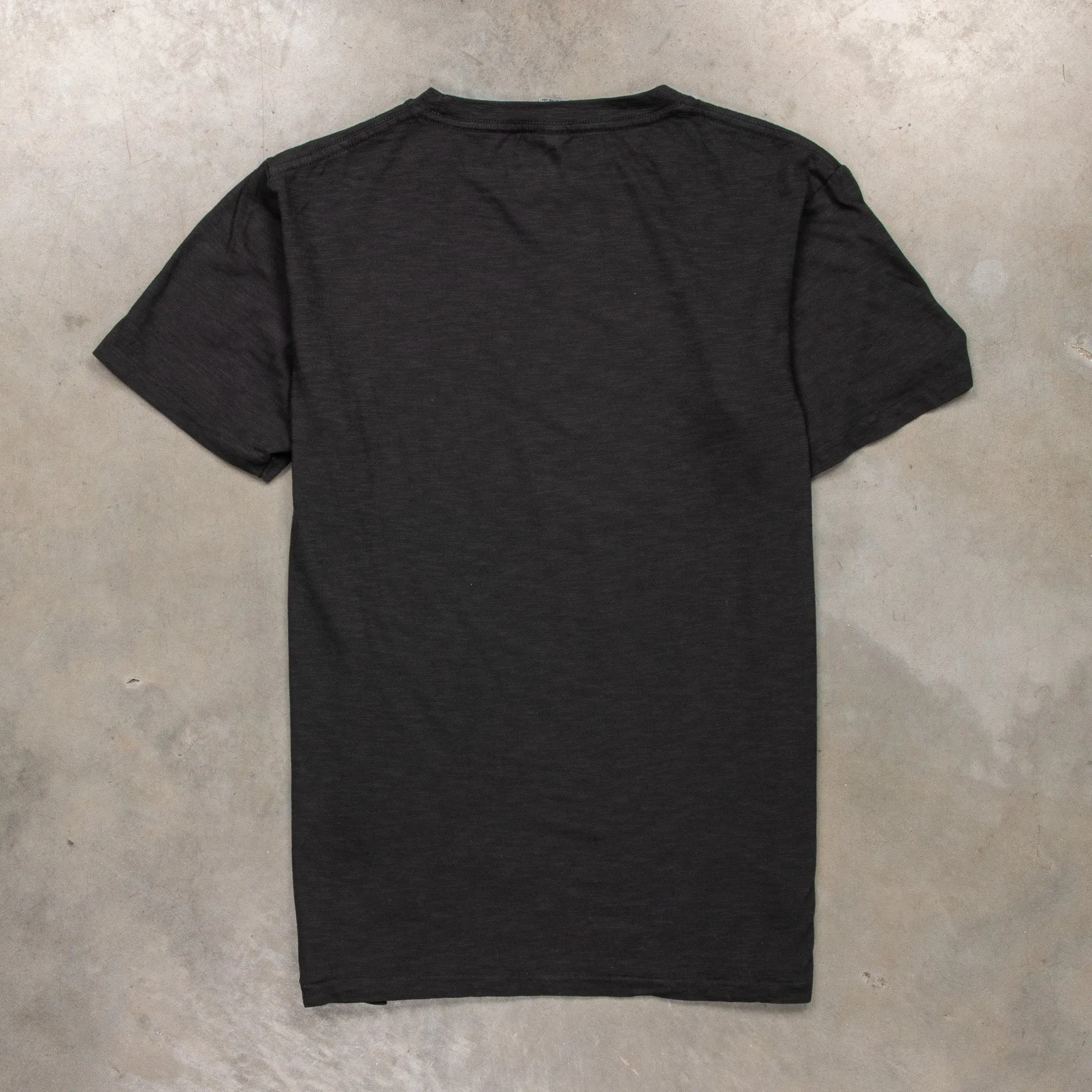 Velva Sheen Roll Tee in Black