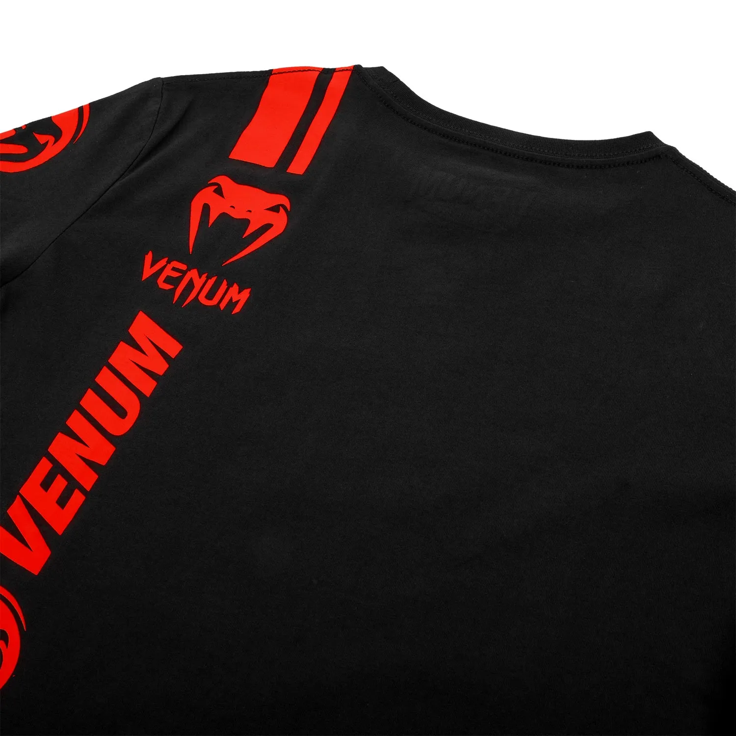 Venum Logos T-Shirt - Schwarz/Rot