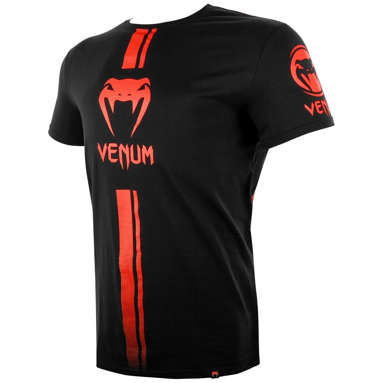 Venum Logos T-Shirt - Schwarz/Rot