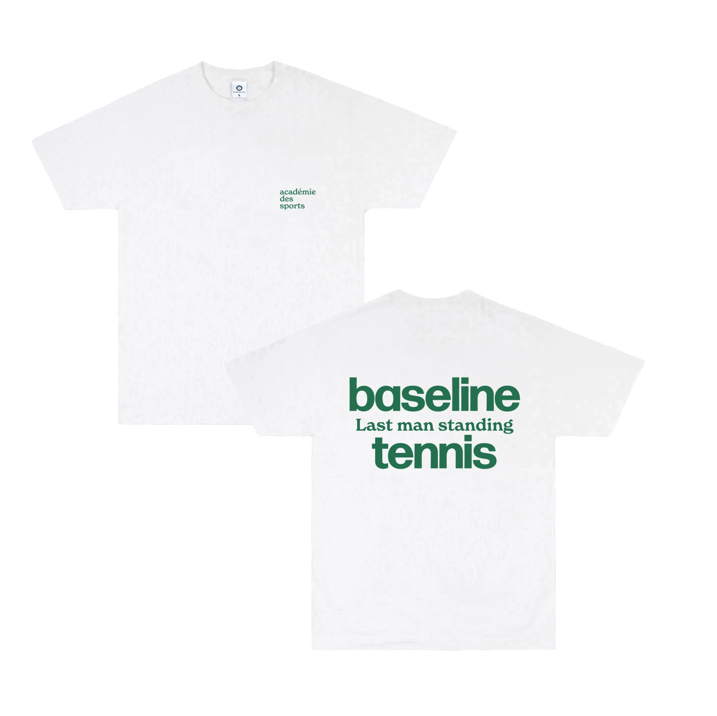 Vice 84 'Baseline' Tee - White