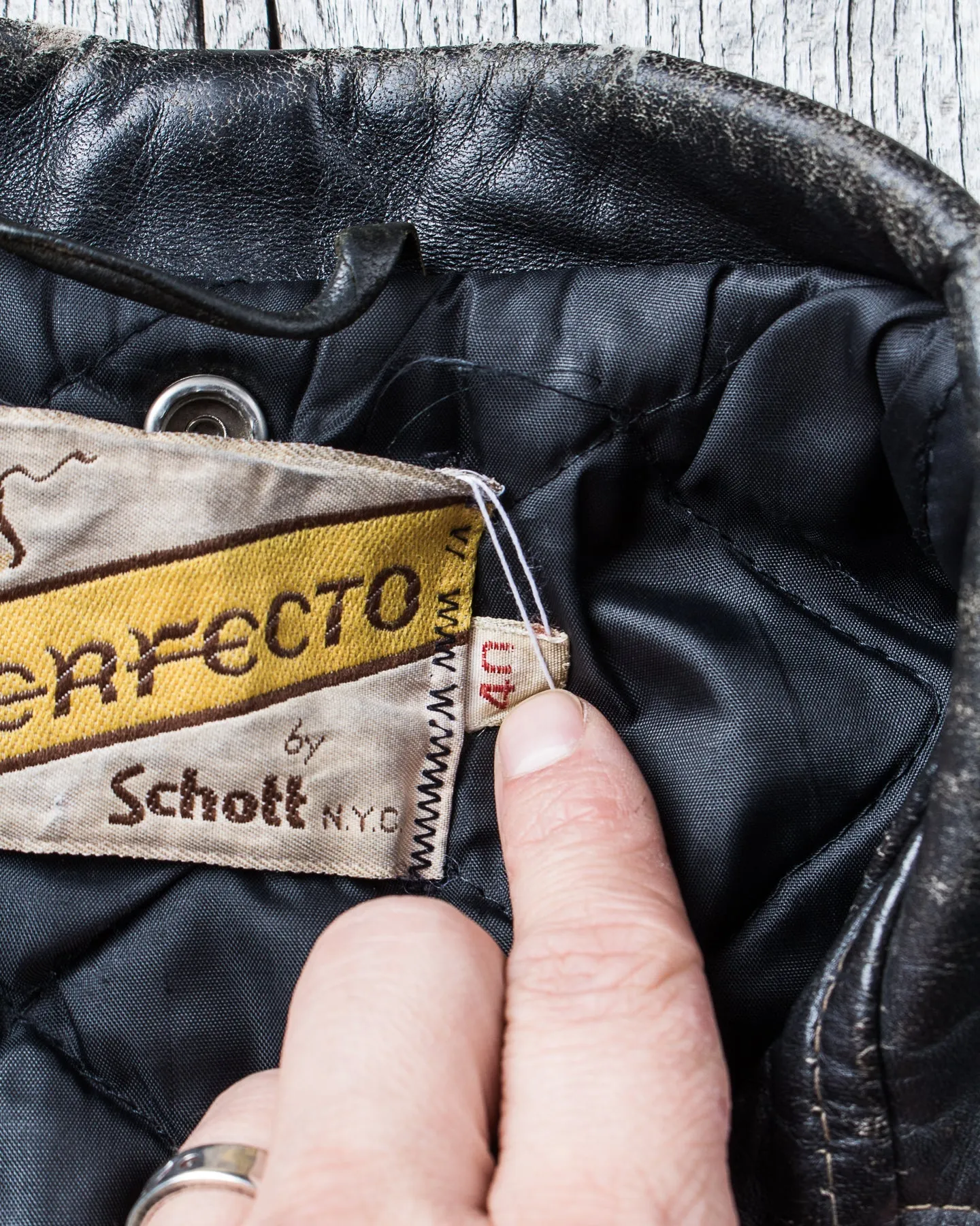 Vintage Schott Perfecto Jacket Size 40