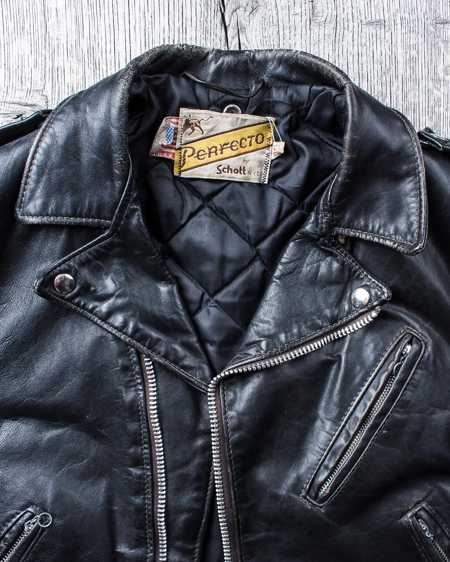 Vintage Schott Perfecto Jacket Size 40