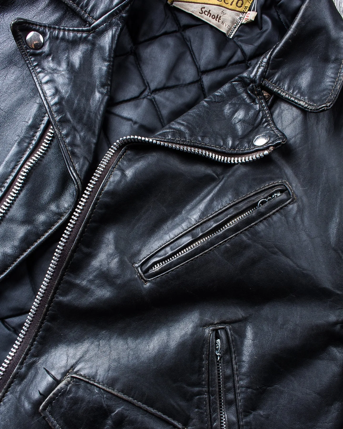 Vintage Schott Perfecto Jacket Size 40