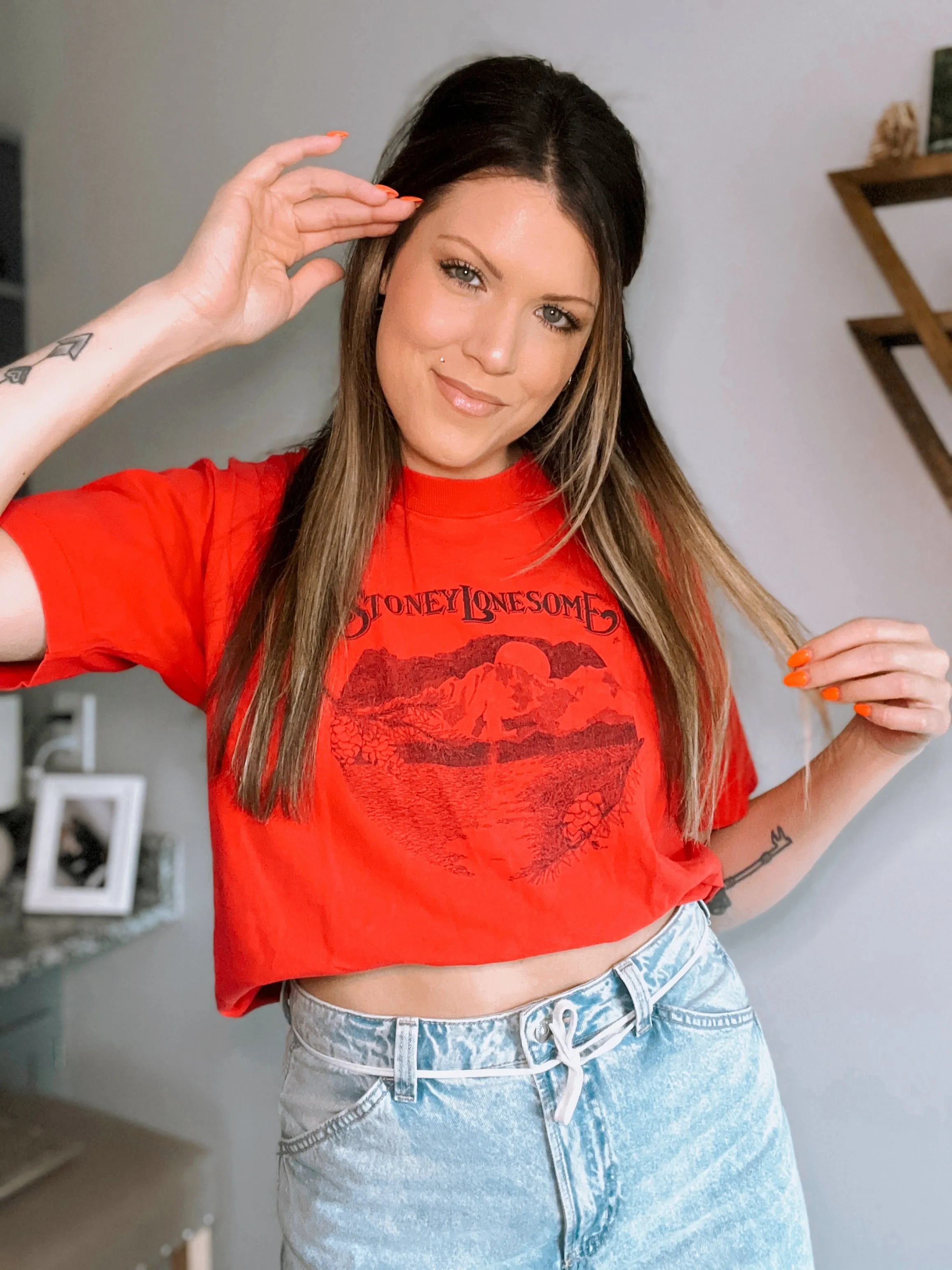 Vintage Stoney Lonesome Graphic T-Shirt
