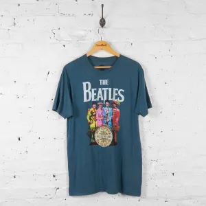 Vintage The Beatles T-shirt - Blue - L