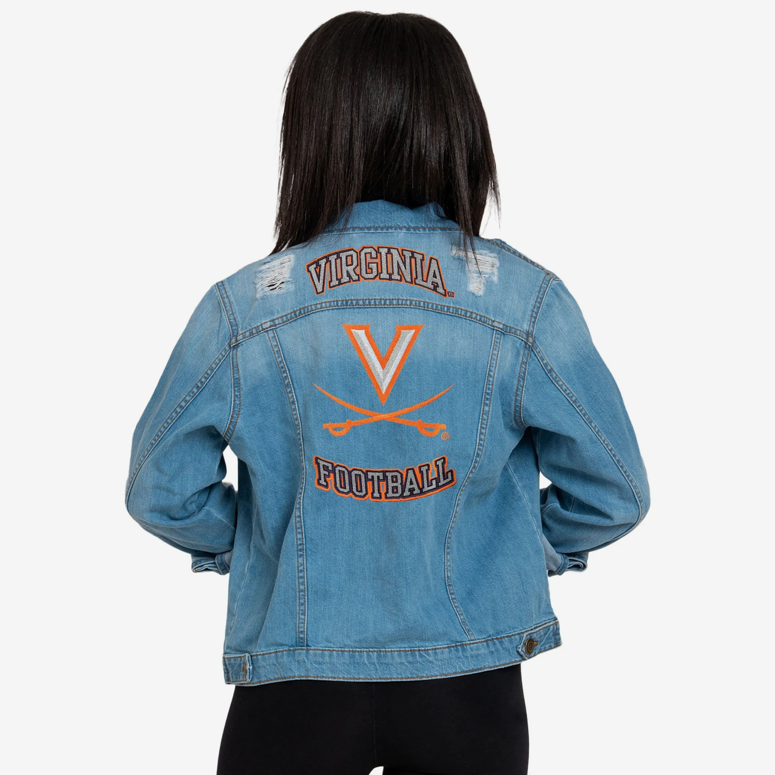 Virginia Cavaliers Womens Denim Days Jacket