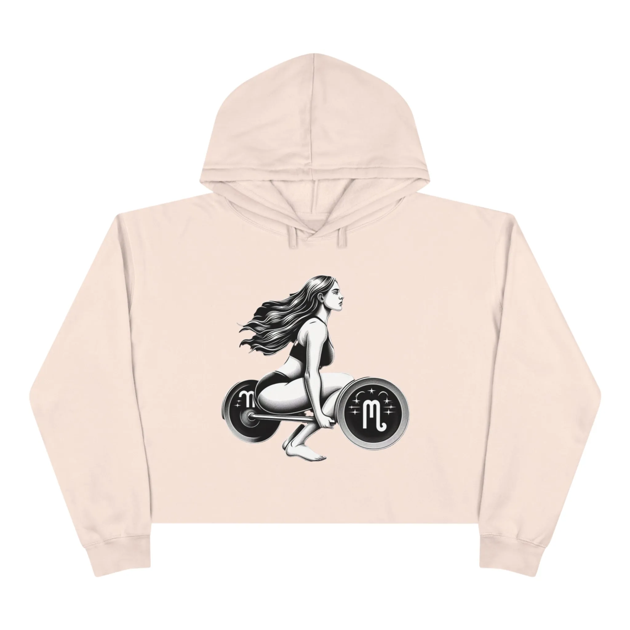 Virgo Crop Hoodie