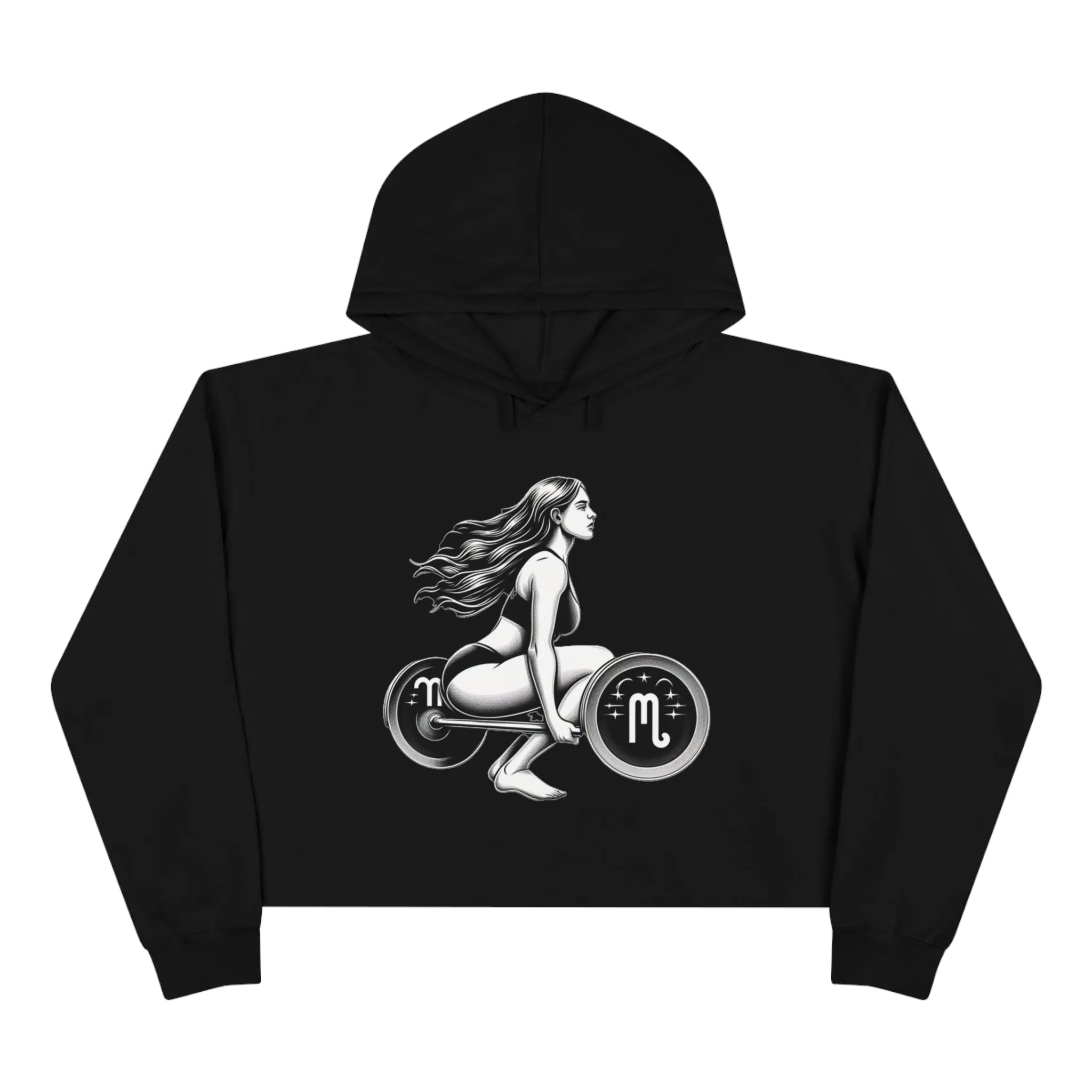 Virgo Crop Hoodie