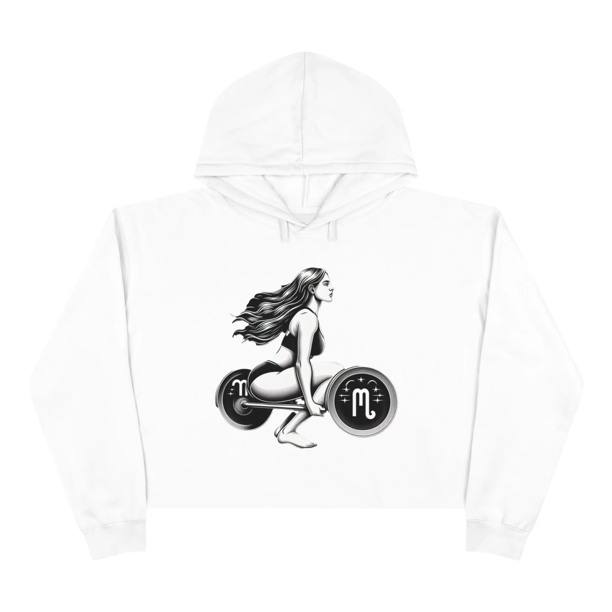 Virgo Crop Hoodie