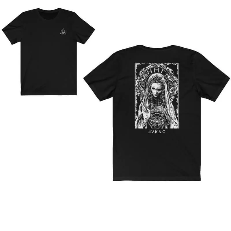 V.K.N.G™ Hel & Garm Tshirt (Logo   Back)