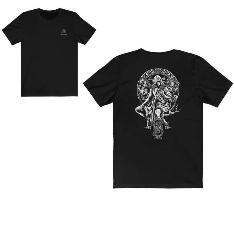 V.K.N.G™ Loki T-shirt (Logo   Back)