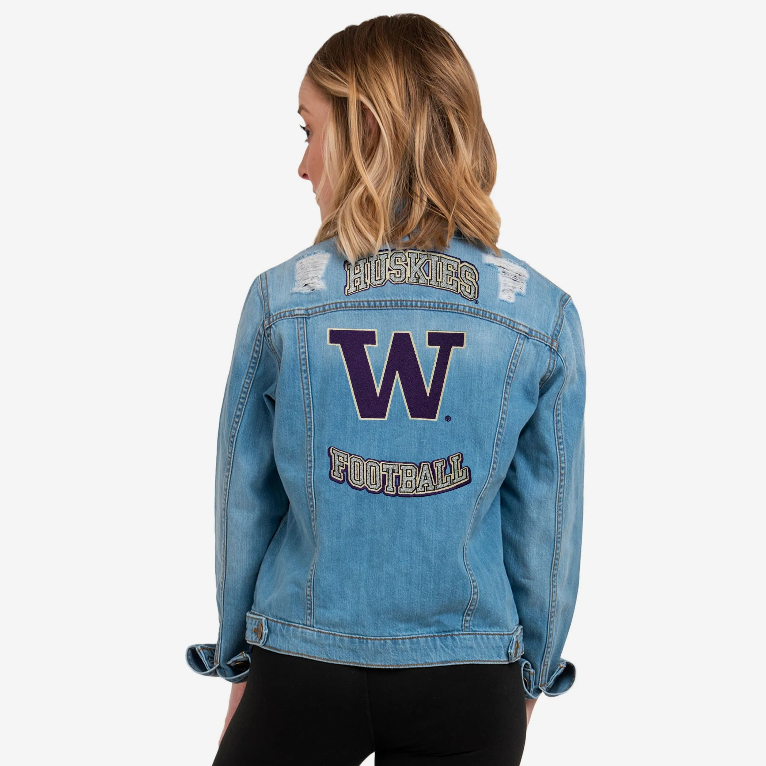 Washington Huskies Womens Denim Days Jacket