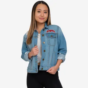 Washington State Cougars Womens Denim Days Jacket