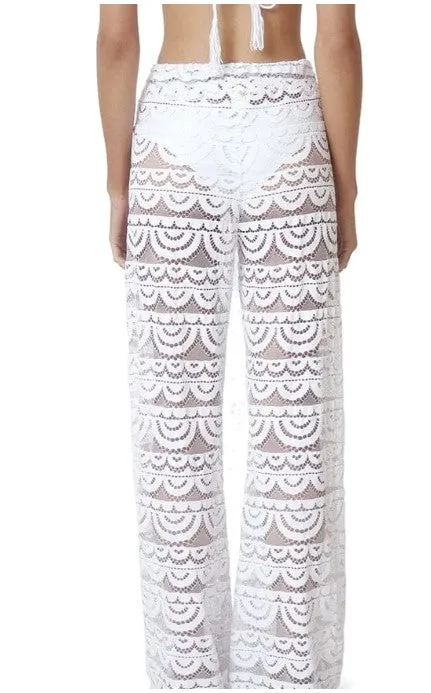 Water Lily Malibu Lace Pants