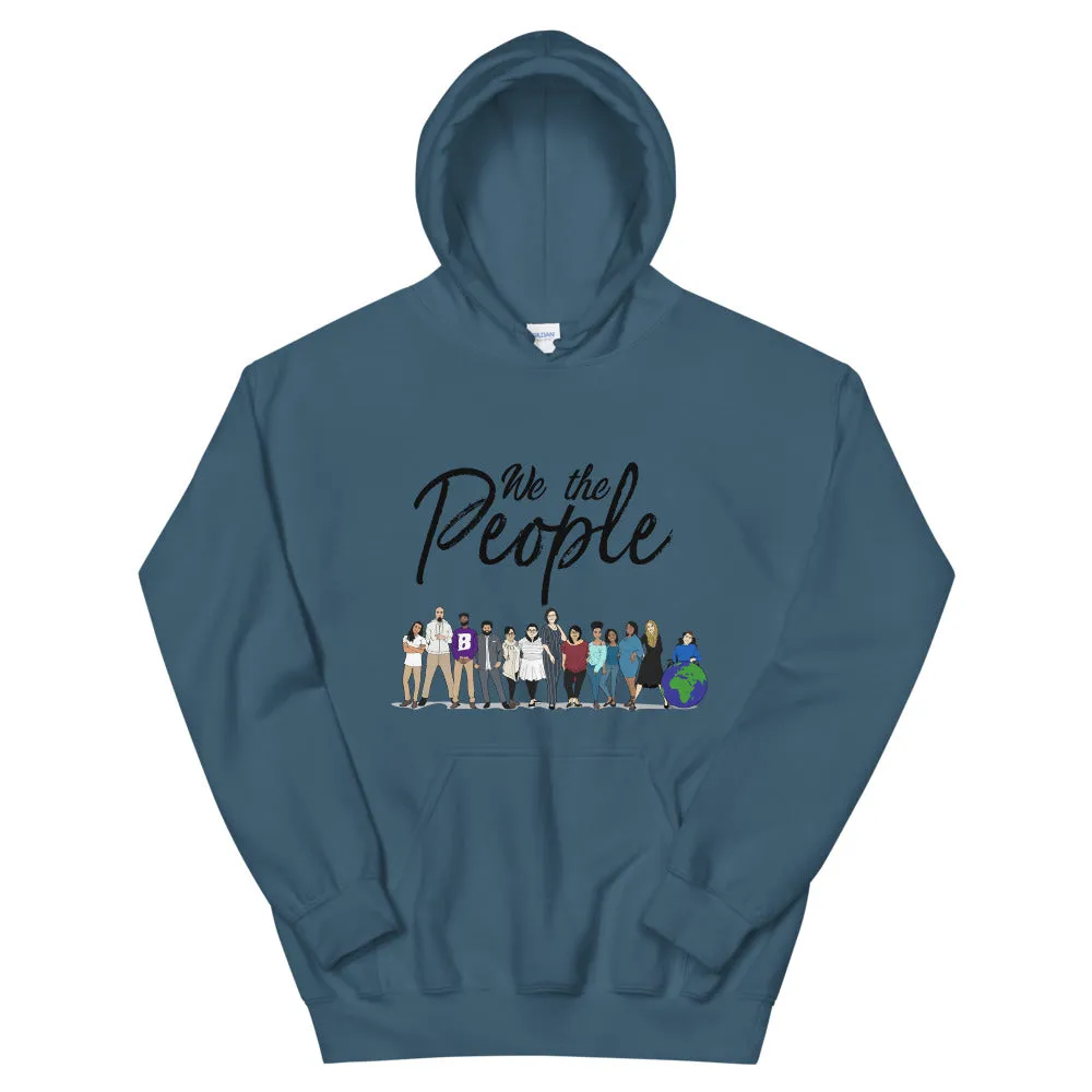 We the People - Bold - Black - Hooded Sweatshirt