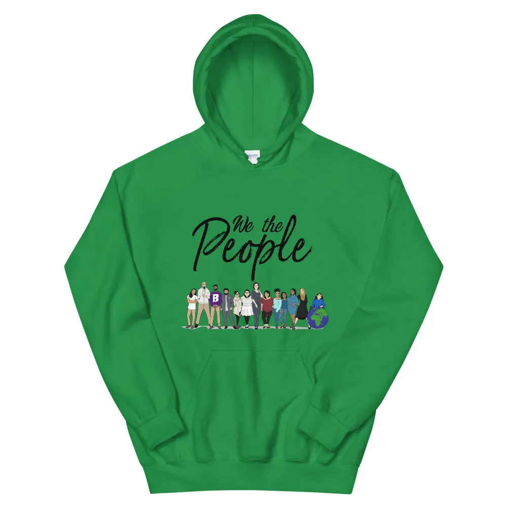 We the People - Bold - Black - Hooded Sweatshirt
