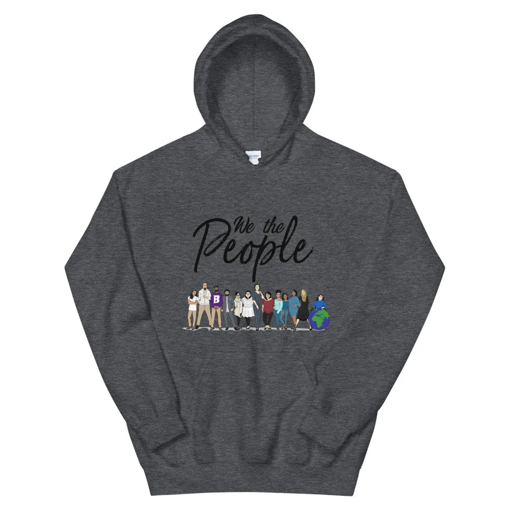 We the People - Bold - Black - Hooded Sweatshirt