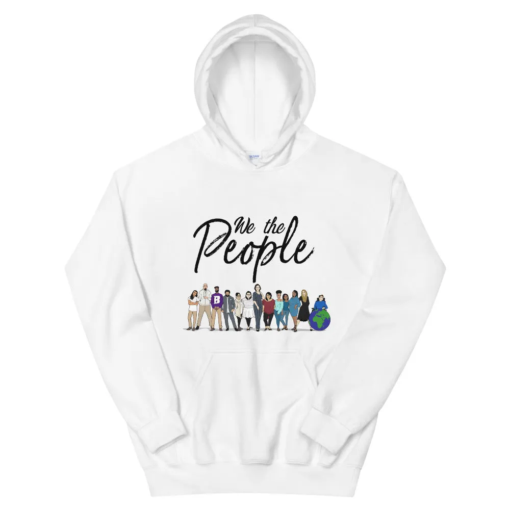 We the People - Bold - Black - Hooded Sweatshirt