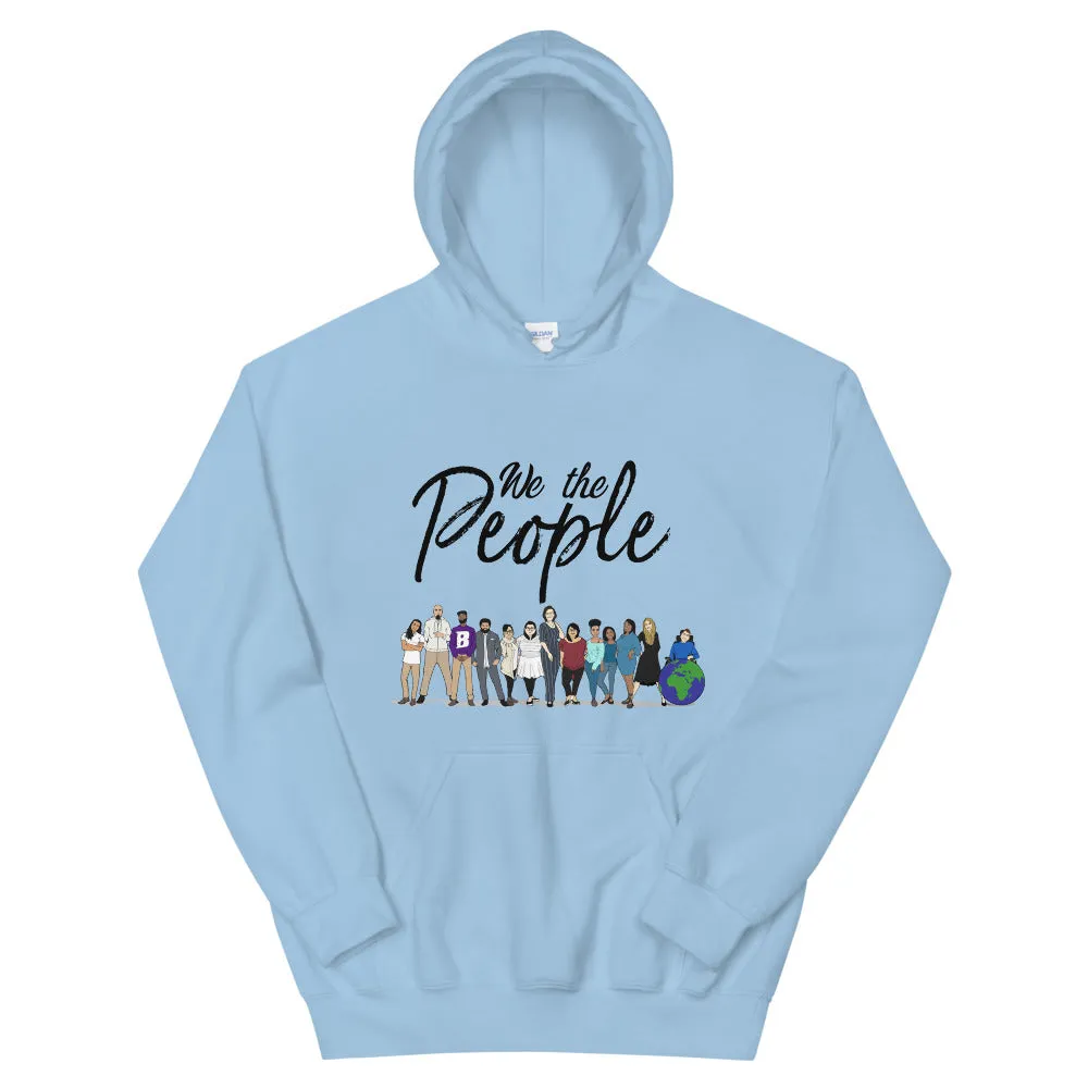 We the People - Bold - Black - Hooded Sweatshirt