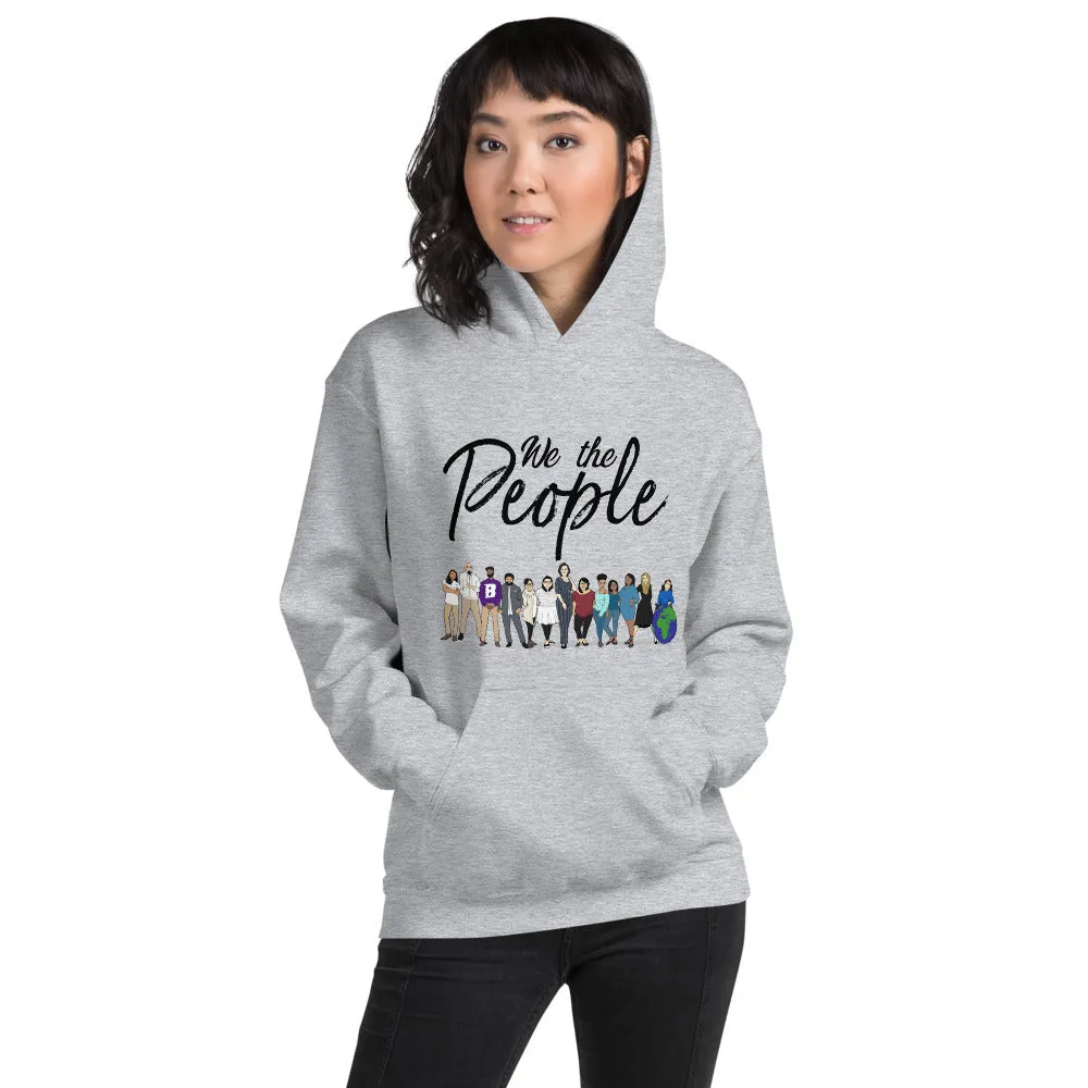 We the People - Bold - Black - Hooded Sweatshirt