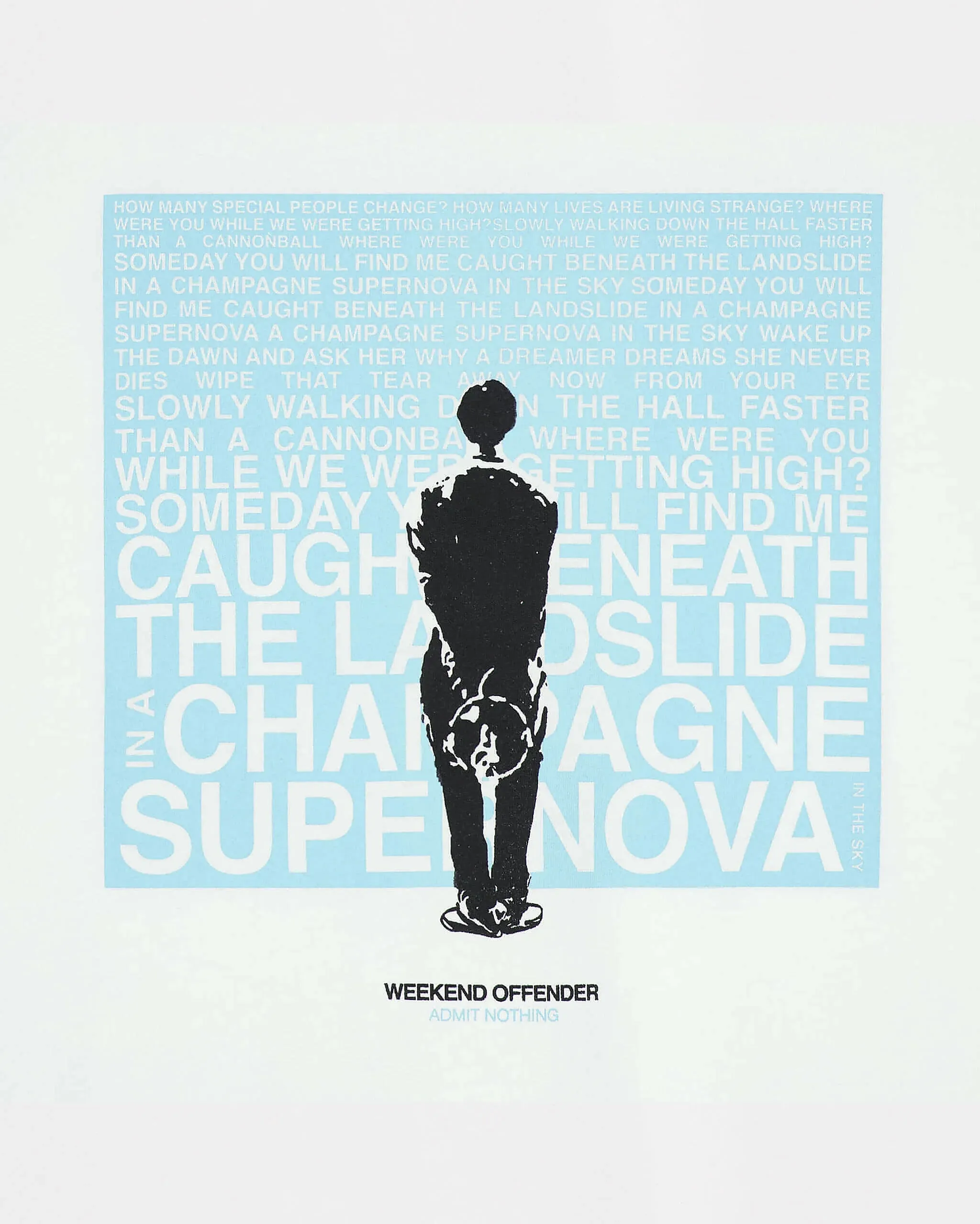 Weekend Offender Supernova T-shirt in White