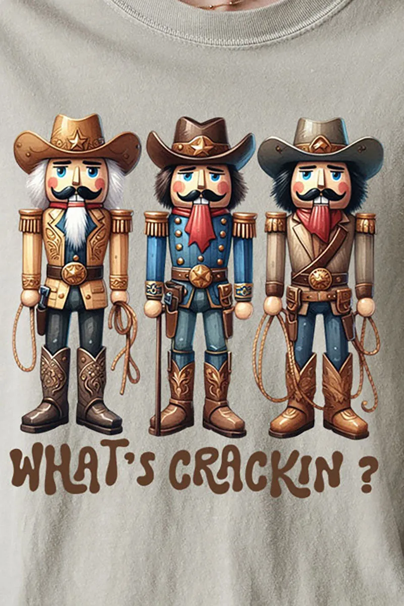 Western Nutcracker What's Crackin' Comfort Colors Adult Ring-Spun Cotton Tee
