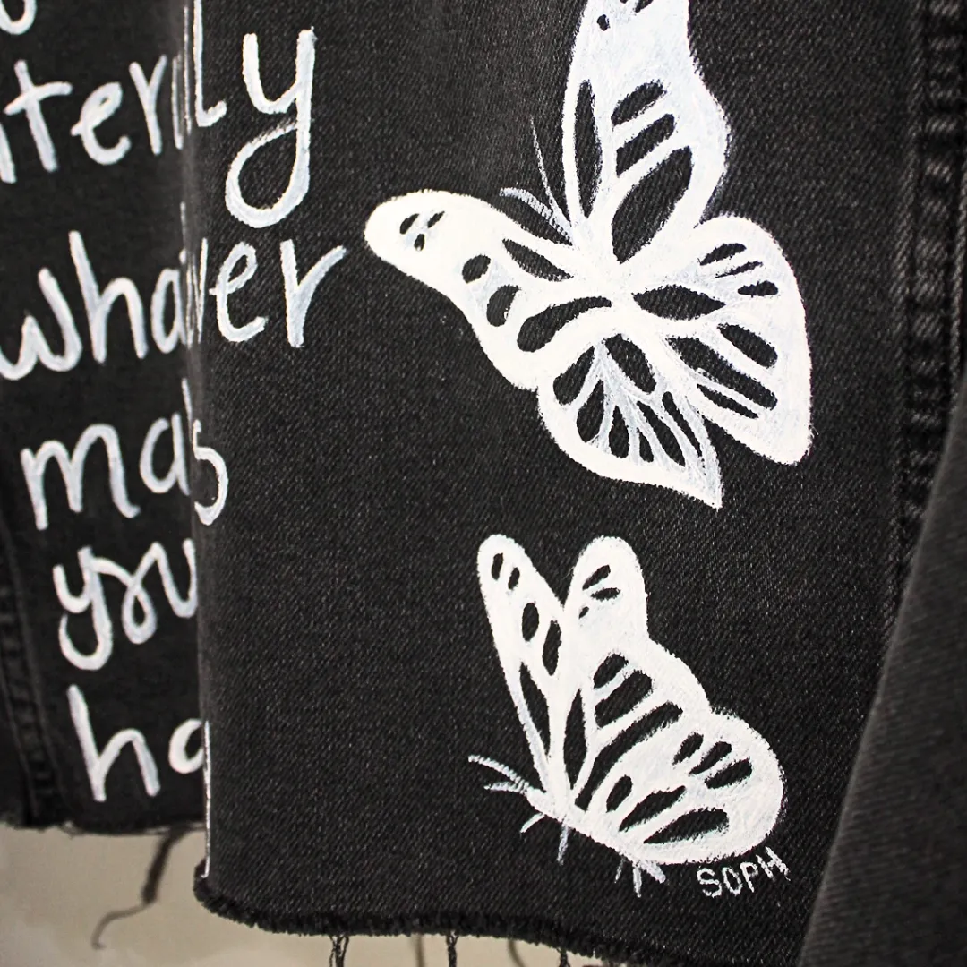 Whatever Makes You Women’s Denim Jacket