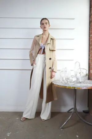White Drawstring Pants
