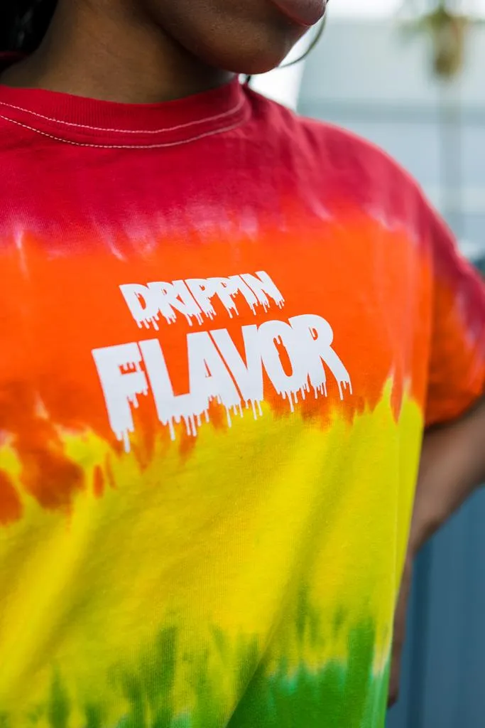 White Drippin Flavor | Rainbow Pride Tee