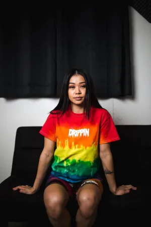White Drippin (S) | Rainbow Pride Tee